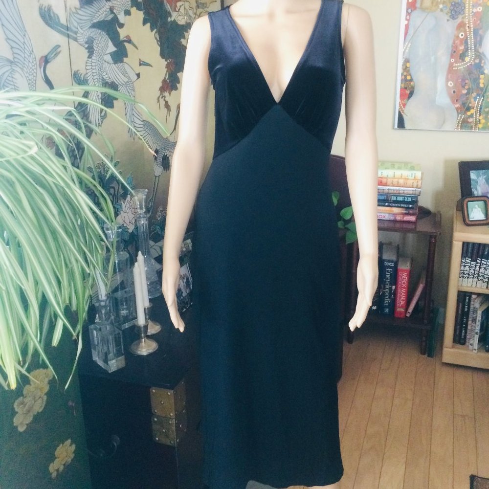 Bianca Nero Black Dress, Size Medium,FREE SHIPPING